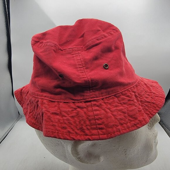 Los Angeles Angels Adults Red Bucket Hat Baseball Sports Casual Outdoors Summer - Picture 4 of 9